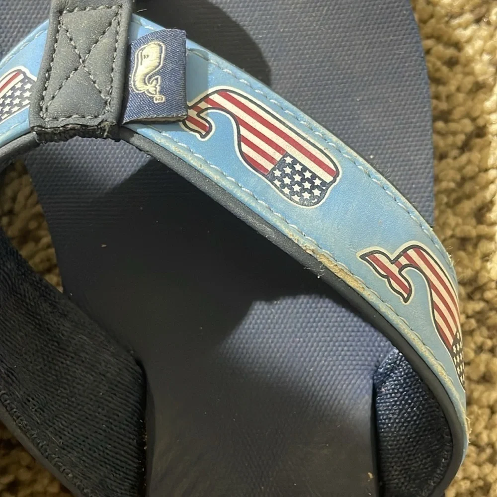 Vineyard vines little boy flip-flops